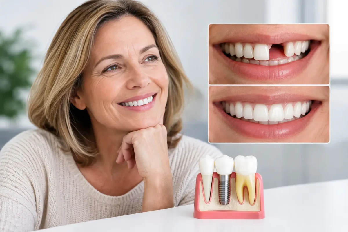 Dental Implant Before After Example Explained